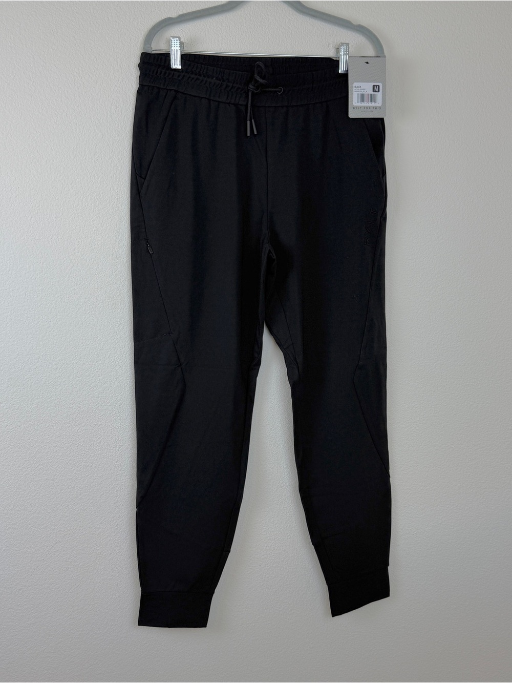 NWT- Built Men’s Active Jogger Pants | Black | Medium - Picture 3 of 11